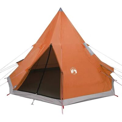 vidaXL Camping Zelt 4 Personen Orange Wasserdicht - Camping Zelt vidaXL Camping Zelt 4 Personen Orange Wasserdicht - Camping Zelt