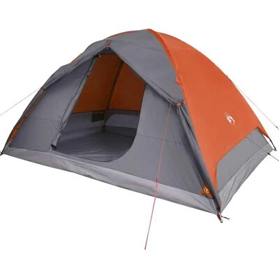 vidaXL Kuppelzelt für 6 Personen Tragbares Zelt Orange - Campingzelt vidaXL Kuppelzelt für 6 Personen Tragbares Zelt Orange - Campingzelt