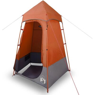 vidaXL Tenda Privacidade Sanitário Tenda Laranja Cinza - Sanitário Tenda vidaXL Tenda Privacidade Sanitário Tenda Laranja Cinza - Sanitário Tenda