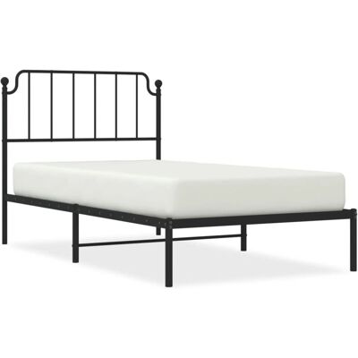 vidaXL metallipohjainen sänky - 100x190cm - Musta - Sängityyppi vidaXL metallipohjainen sänky - 100x190cm - Musta - Sängityyppi