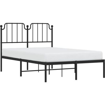 vidaXL metalen bedframe met hoofdbord - Bedtype vidaXL metalen bedframe met hoofdbord - Bedtype