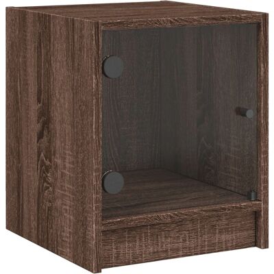 vidaXL 836356 Nachttisch - Eiche Braun - Nachttisch, Beistelltisch vidaXL 836356 Nachttisch - Eiche Braun - Nachttisch, Beistelltisch