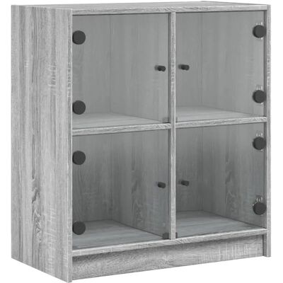 vidaXL 836383 Grijze Sonoma Dressoir - Dressoir vidaXL 836383 Grijze Sonoma Dressoir - Dressoir
