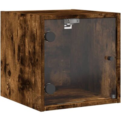 vidaXL 836470 Nachttisch - Eiche - Platzsparendes Wanddesign vidaXL 836470 Nachttisch - Eiche - Platzsparendes Wanddesign