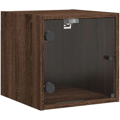 vidaXL Nightstand Oak - Elegant Wall-Mounted Bedside Table vidaXL Nightstand Oak - Elegant Wall-Mounted Bedside Table