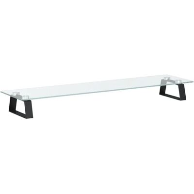 vidaXL Schwarzer Monitorständer 80x20x8 cm - Monitorständer vidaXL Schwarzer Monitorständer 80x20x8 cm - Monitorständer