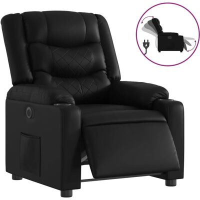 VidaXL Lounge Stol - Elektrisk Recliner - Sort VidaXL Lounge Stol - Elektrisk Recliner - Sort
