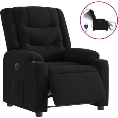 VidaXL Fauteuil - Noir, Modèle 3206569, Tapissé - Publicité VidaXL Fauteuil - Noir, Modèle 3206569, Tapissé - Publicité