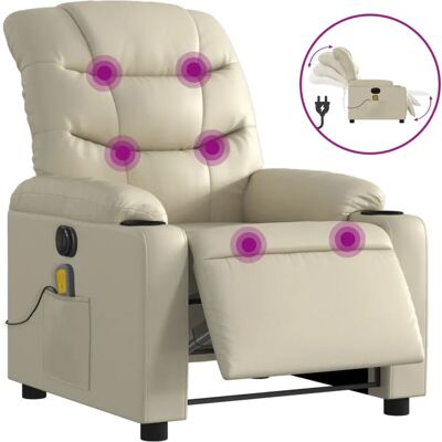 Chaise d'accent VidaXL - Reclinable réglable - Cuir synthétique durable - Publicité Chaise d'accent VidaXL - Reclinable réglable - Cuir synthétique durable - Publicité