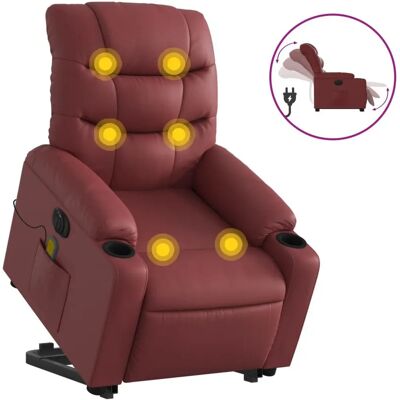 vidaXL Elektrischer Massage-Sessel mit Aufstehhilfe - Akzentstuhl vidaXL Elektrischer Massage-Sessel mit Aufstehhilfe - Akzentstuhl