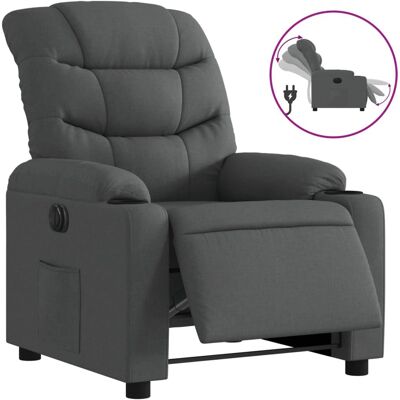 Chaise d'accent VidaXL - Réglable électrique Gris - Publicité Chaise d'accent VidaXL - Réglable électrique Gris - Publicité