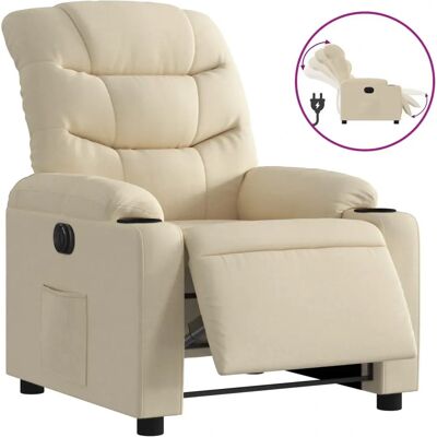 Chaise d'appoint VidaXL - Fauteuil électrique inclinable - Confortable & Réglable - Publicité Chaise d'appoint VidaXL - Fauteuil électrique inclinable - Confortable & Réglable - Publicité