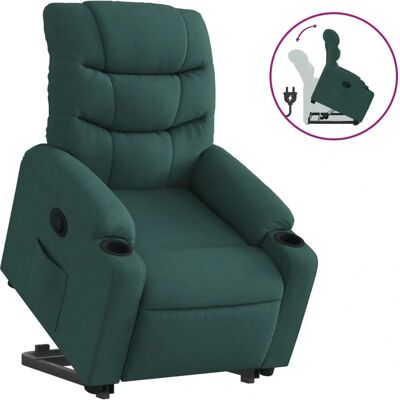 vidaXL Fauteuil - Vert foncé, Modèle 3206651 vidaXL Fauteuil - Vert foncé, Modèle 3206651