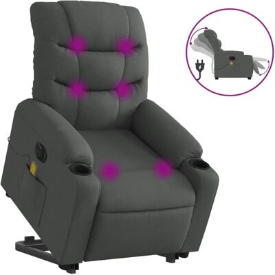 vidaXL Stol - Model 3206664, Mørkegrå, Elektrisk, Recliner vidaXL Stol - Model 3206664, Mørkegrå, Elektrisk, Recliner
