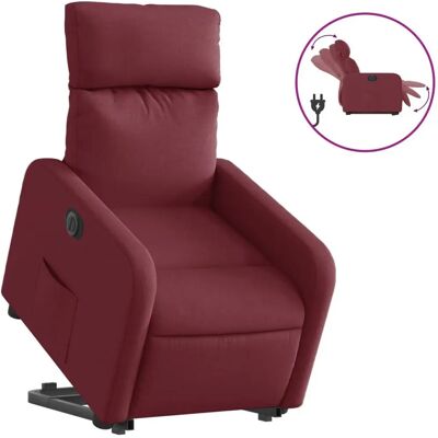 Fauteuil d'accent vidaXL - Rouge, Modèle 3206720, Confortable - Publicité Fauteuil d'accent vidaXL - Rouge, Modèle 3206720, Confortable - Publicité