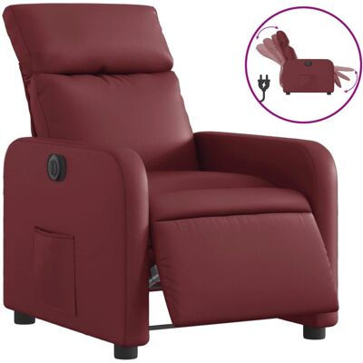Chaise d'appoint VidaXL - Reclinable, Rouge, 66x89.5x95.5cm - Accent Chair - Publicité Chaise d'appoint VidaXL - Reclinable, Rouge, 66x89.5x95.5cm - Accent Chair - Publicité