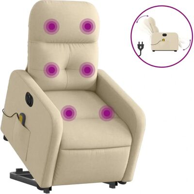 Chaise d'accent VidaXL - Fauteuil de massage réglable - Ascenseur électrique - 110kg max - Publicité Chaise d'accent VidaXL - Fauteuil de massage réglable - Ascenseur électrique - 110kg max - Publicité