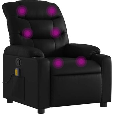 VidaXL - 3206847 - Sort - Massage stol VidaXL - 3206847 - Sort - Massage stol