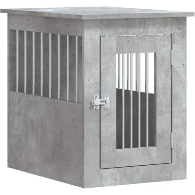 vidaXL Hundekäfig Möbel Beton Grau 45x62x59 cm - Hundekäfig vidaXL Hundekäfig Möbel Beton Grau 45x62x59 cm - Hundekäfig