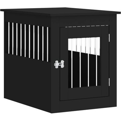 vidaXL Hundekasse Møbel Sort 55x75x65 cm - Hundekasse Møbel vidaXL Hundekasse Møbel Sort 55x75x65 cm - Hundekasse Møbel