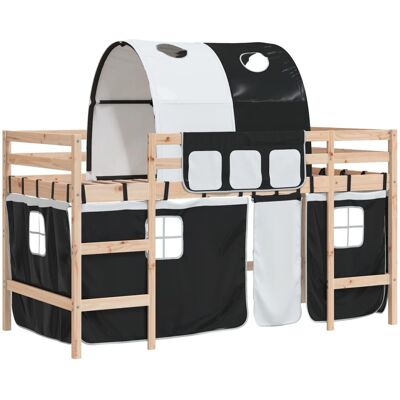 vidaXL Kinderbed met Tunnel - Massief dennenhout 80x200cm vidaXL Kinderbed met Tunnel - Massief dennenhout 80x200cm
