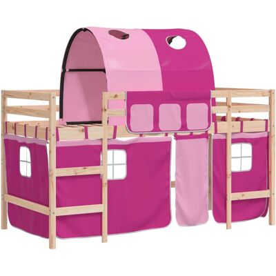 VidaXL Kinder Hochbett mit Tunnel - Kinderbett VidaXL Kinder Hochbett mit Tunnel - Kinderbett
