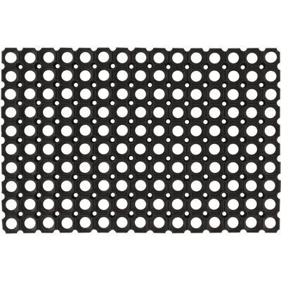 vidaXL Rechteckige Gummimatte 40x60 cm - Fußmatte vidaXL Rechteckige Gummimatte 40x60 cm - Fußmatte