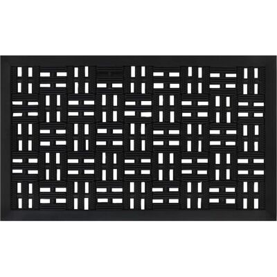 vidaXL Fußmatte Gummi 45x75 cm - Eingangsmatte vidaXL Fußmatte Gummi 45x75 cm - Eingangsmatte