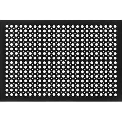 vidaXL Türmatte Gummi Schwarz - Türmatte vidaXL Türmatte Gummi Schwarz - Türmatte