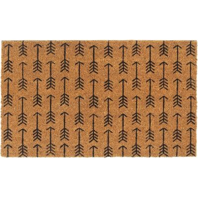 vidaXL Türmatte Natur 45x75 cm Getuftete Kokosfaser Braun - Türmatte vidaXL Türmatte Natur 45x75 cm Getuftete Kokosfaser Braun - Türmatte