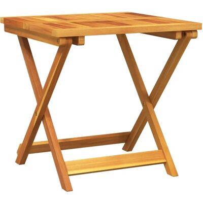 vidaXL Opvouwbare tuintafel 50x50x50 cm Massief acaciahout - Tuin Tafel vidaXL Opvouwbare tuintafel 50x50x50 cm Massief acaciahout - Tuin Tafel