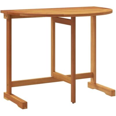 vidaXL Folding Balcony Table 90x60x72 cm Solid Wood Acacia - Balcony Table vidaXL Folding Balcony Table 90x60x72 cm Solid Wood Acacia - Balcony Table