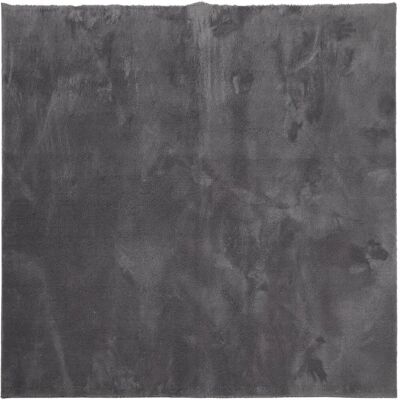 vidaXL Huarte Kurzflor Teppich - Anthrazit, 240x240 cm vidaXL Huarte Kurzflor Teppich - Anthrazit, 240x240 cm