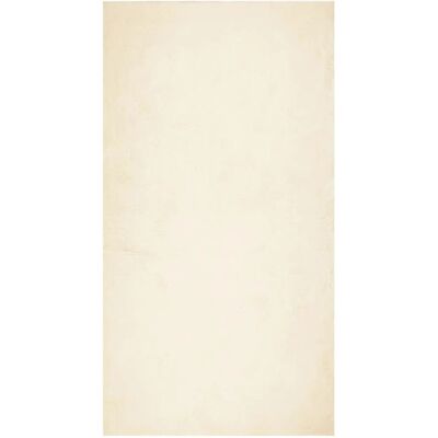 vidaXL Cremfarbiger Kurzflor Teppich - Bodenmatte für Innenräume vidaXL Cremfarbiger Kurzflor Teppich - Bodenmatte für Innenräume