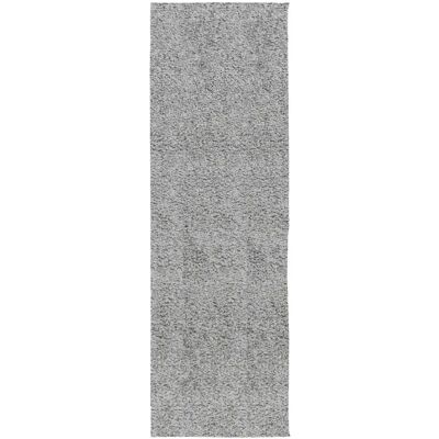 vidaXL PAMPLONA Grauer Hochflor-Teppich - Bodenmatte, Fluffy, 80x250 cm vidaXL PAMPLONA Grauer Hochflor-Teppich - Bodenmatte, Fluffy, 80x250 cm
