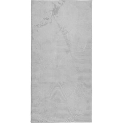 vidaXL Grauer Kurzflor-Teppich - Skandinavischer Stil vidaXL Grauer Kurzflor-Teppich - Skandinavischer Stil