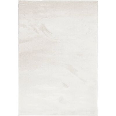 vidaXL Teppich OVIEDO 140x200cm Kurzflor Beige - Teppich vidaXL Teppich OVIEDO 140x200cm Kurzflor Beige - Teppich
