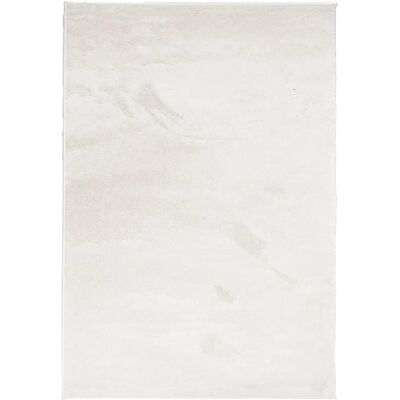 vidaXL Tæppe OVIEDO Beige - Korthåret, 160x230 cm - Tæppe vidaXL Tæppe OVIEDO Beige - Korthåret, 160x230 cm - Tæppe