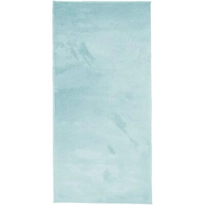 vidaXL Teppich OVIEDO grün 100x200cm Weich Waschbar - Teppich vidaXL Teppich OVIEDO grün 100x200cm Weich Waschbar - Teppich