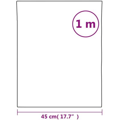 vidaXL Spiegelfolien 45x100 cm - Selbstklebend - 2 Stück vidaXL Spiegelfolien 45x100 cm - Selbstklebend - 2 Stück