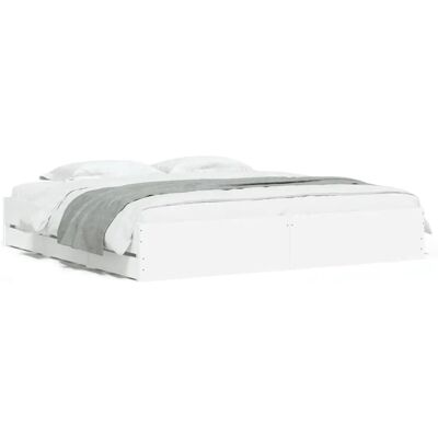 vidaXL Bed Frame met lades 200x200cm - Moderne opbergruimte vidaXL Bed Frame met lades 200x200cm - Moderne opbergruimte