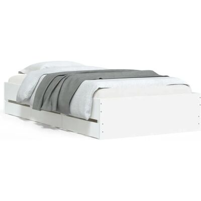 vidaXL Bed Frame met lades - Eenpersoons - 120x200cm vidaXL Bed Frame met lades - Eenpersoons - 120x200cm