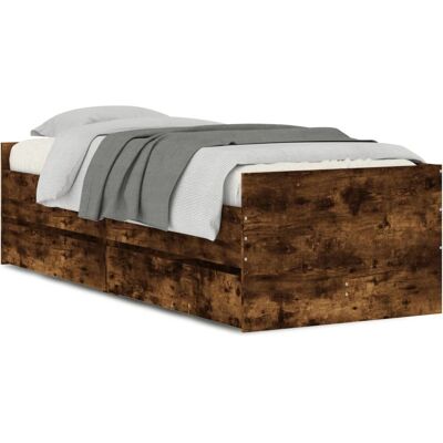 Ladekast bedframe - 90x200 cm - Bedframe Ladekast bedframe - 90x200 cm - Bedframe