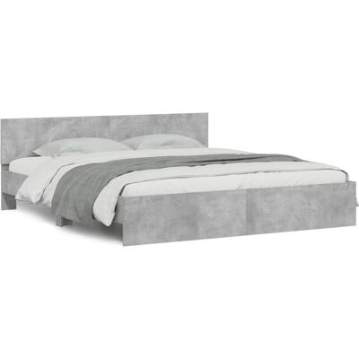 vidaXL Sängkarm - 200x200cm Harmaa Betoni - Sängkarm vidaXL Sängkarm - 200x200cm Harmaa Betoni - Sängkarm