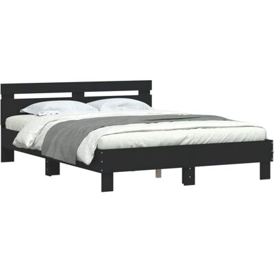vidaXL Bed Frame with LED - Support 140x200 cm - Bed Type vidaXL Bed Frame with LED - Support 140x200 cm - Bed Type