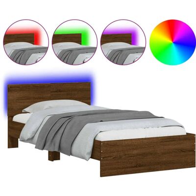 vidaXL Sengestel med LED-lys - Sengestel vidaXL Sengestel med LED-lys - Sengestel