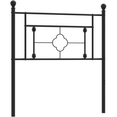 vidaXL Sänggavel musta 100 cm - Sänggavel vidaXL Sänggavel musta 100 cm - Sänggavel