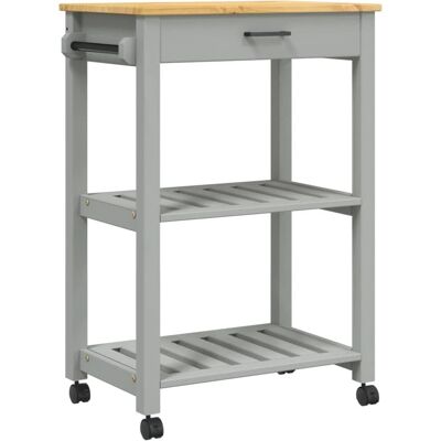 vidaXL Küchenwagen MONZA 60x40x90 cm Massivholz Kiefer - Küchenwagen vidaXL Küchenwagen MONZA 60x40x90 cm Massivholz Kiefer - Küchenwagen