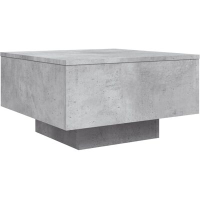 vidaXL Couchtisch Betonggrau - 55x55x31 cm - Moderner Stil vidaXL Couchtisch Betonggrau - 55x55x31 cm - Moderner Stil