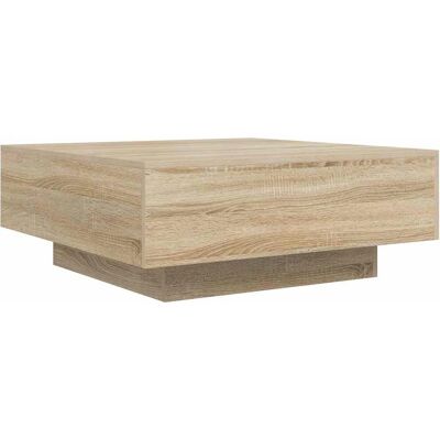 vidaXL Sonoma Eichen Coffee Table 80x80x31 cm - Couchtisch vidaXL Sonoma Eichen Coffee Table 80x80x31 cm - Couchtisch